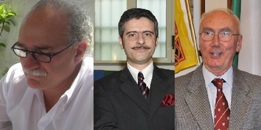 Da sinistra Giuliano Brizzi, Francesco Tenucci e Francesco Marchi