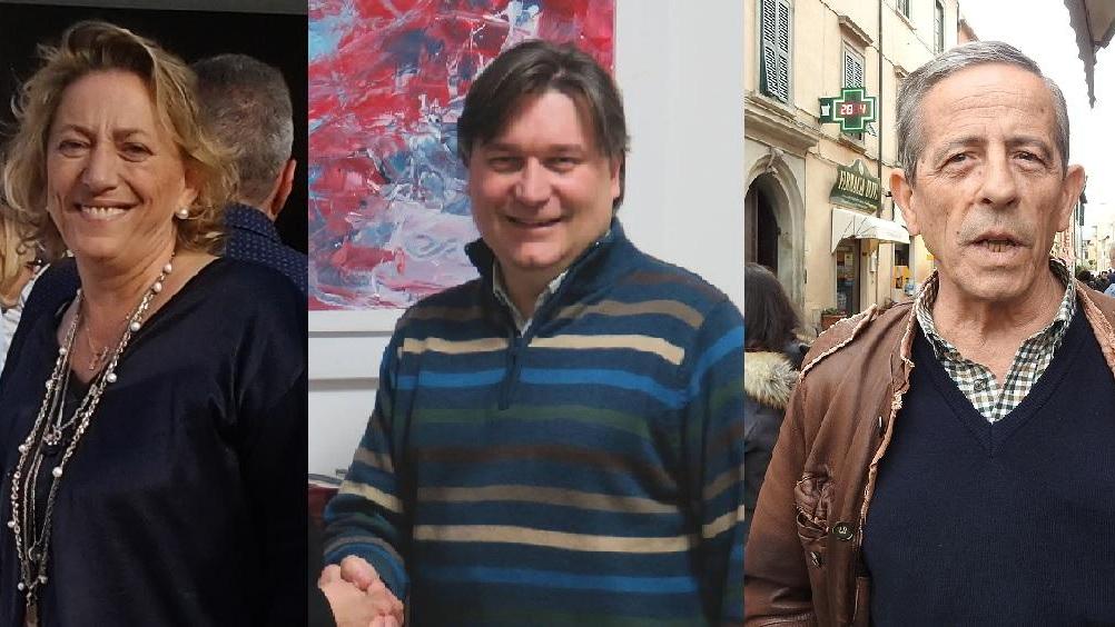 Da sinistra Monica Paffetti, Andrea Casamenti e Alfredo Velasco