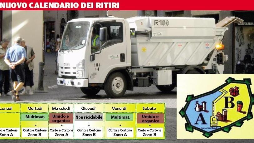 Il nuovo calendario dei rifiuti