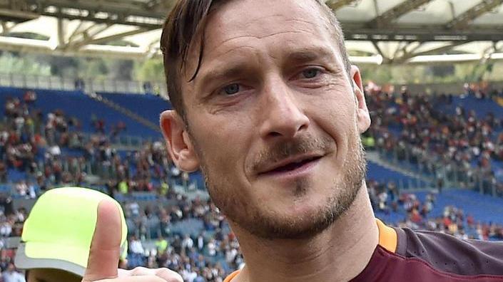 L’Olimpico applaude Totti e la Roma