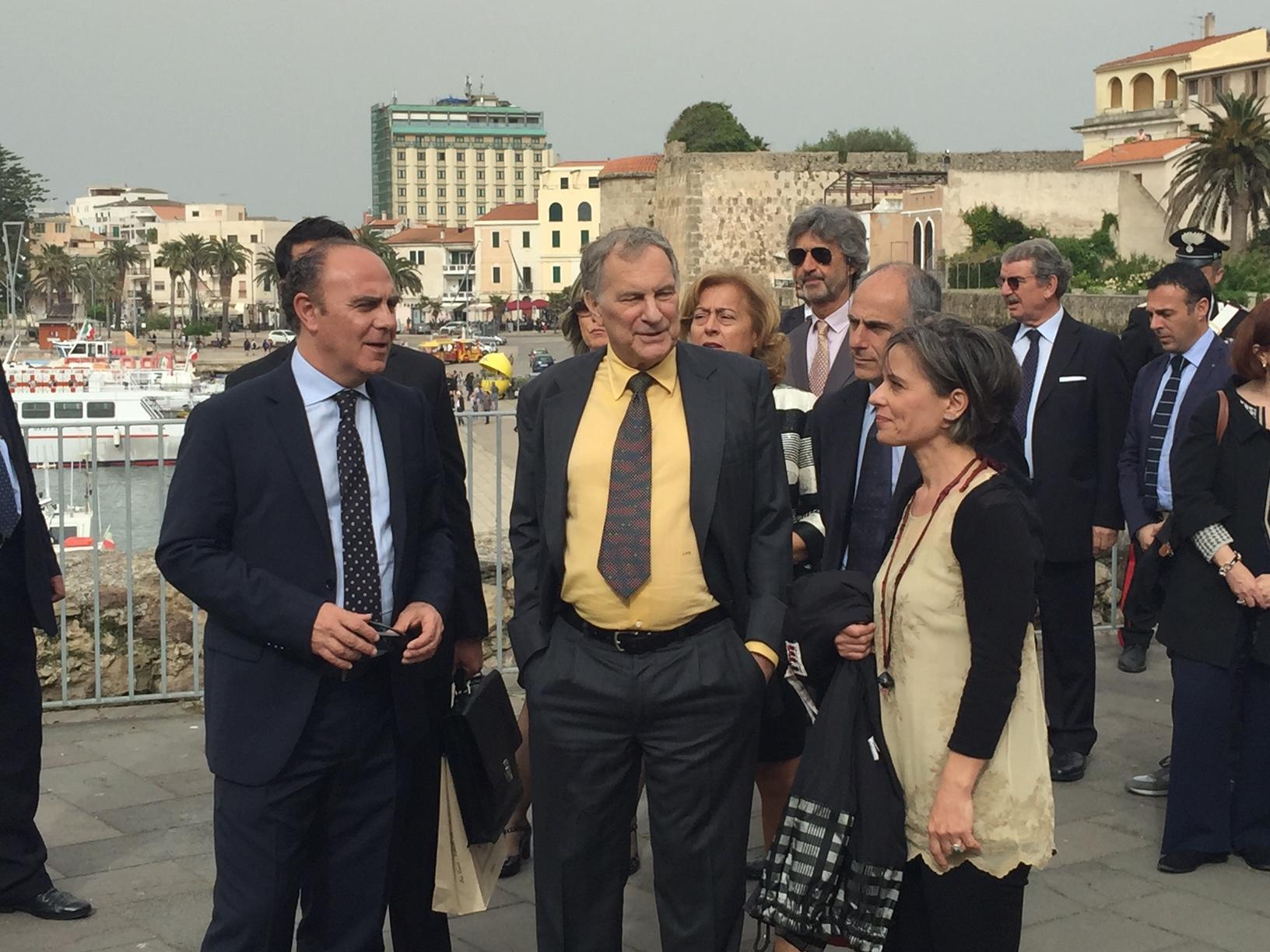 La visita dell'ambasciatore Usa ad Alghero