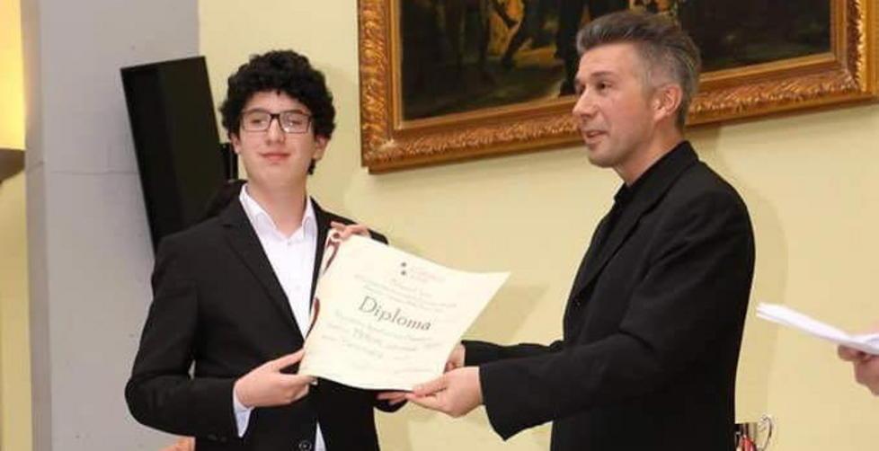 Leonardo Merlini, pianista di talento