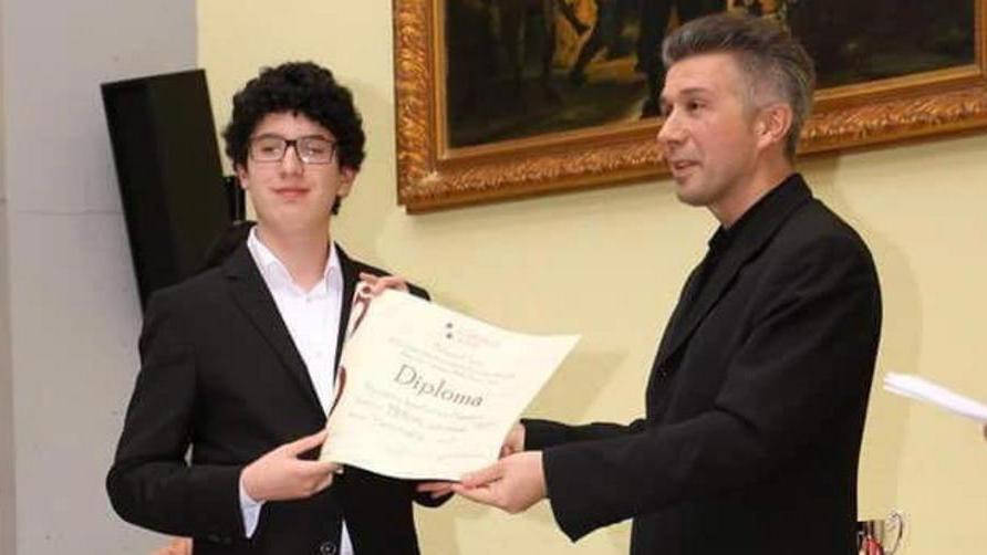 Leonardo Merlini, pianista di talento