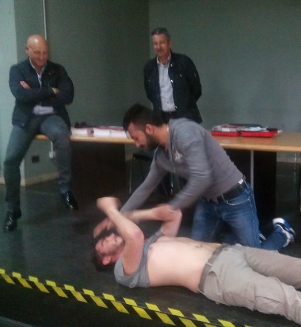 Gli studenti a lezione: «Ora so che cosa fare per salvare una vita» 