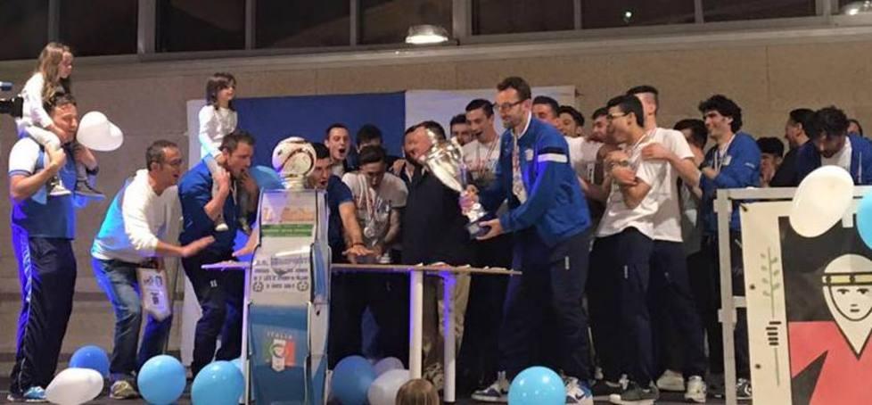 Carpineti fa festa alla squadra promossa in Eccellenza
