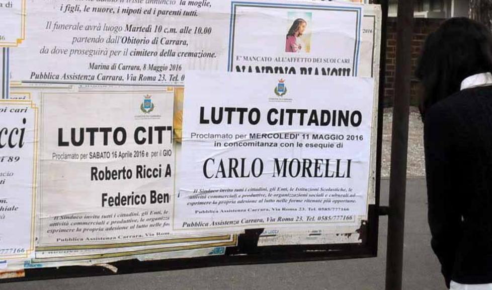 Massa e Carrara si fermano per l’addio a Carlo, l'operaio morto in segheria 