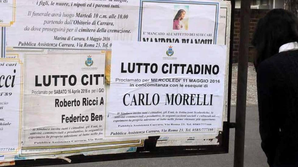 Massa e Carrara si fermano per l’addio a Carlo, l'operaio morto in segheria