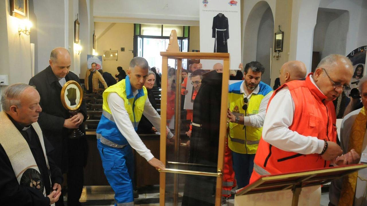 L'arrivo delle reliquie e Canevara di Massa