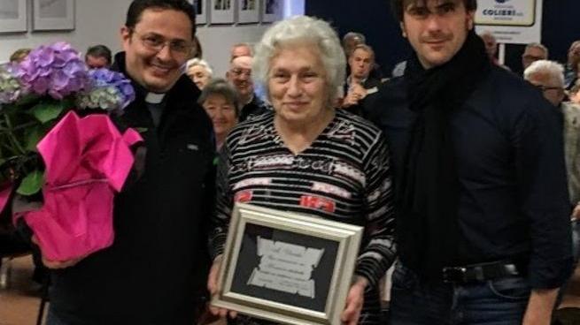 Wanda Grenzi premiata per i suoi 25 anni di servizio