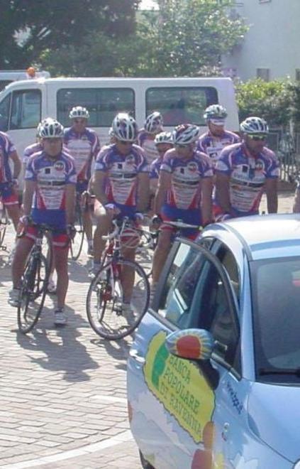 In bicicletta da Masi a Roma per aiutare il piccolo Pietro