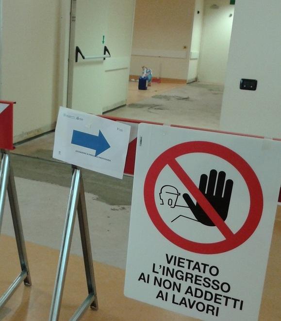 Curioso siparietto sul cantiere «C’è» «Ancora no»