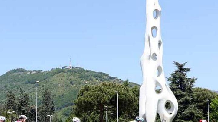 La vetrina del Gp Industrie del Marmo