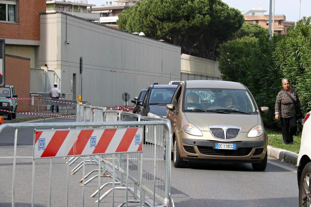 Viale Fabbricotti, proseguono i lavori alla caserma: come cambia la viabilità