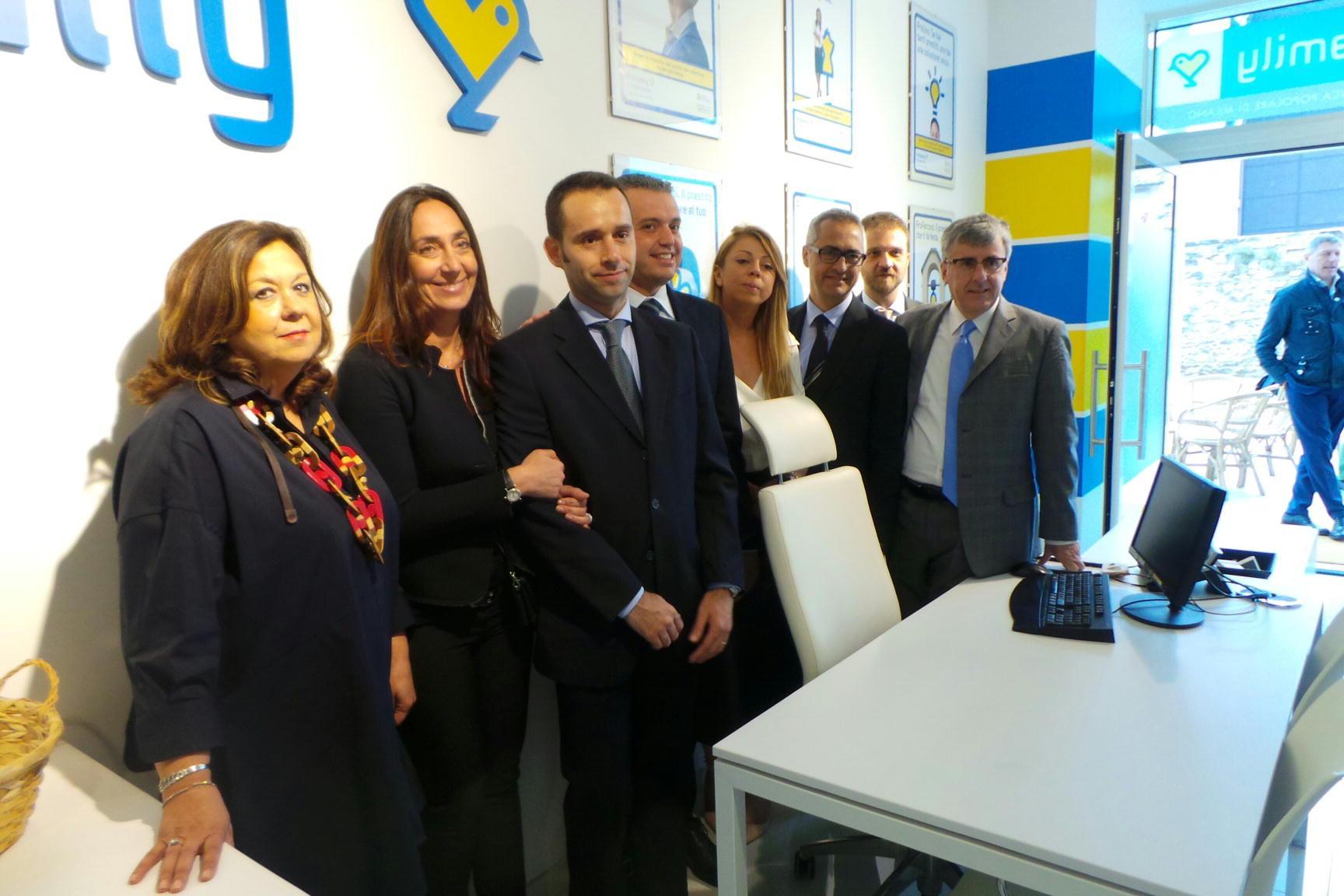 L'inaugurazione di ProFamily in piazza San Marco (foto Batavia)