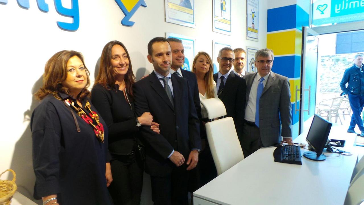 L'inaugurazione di ProFamily in piazza San Marco (foto Batavia)
