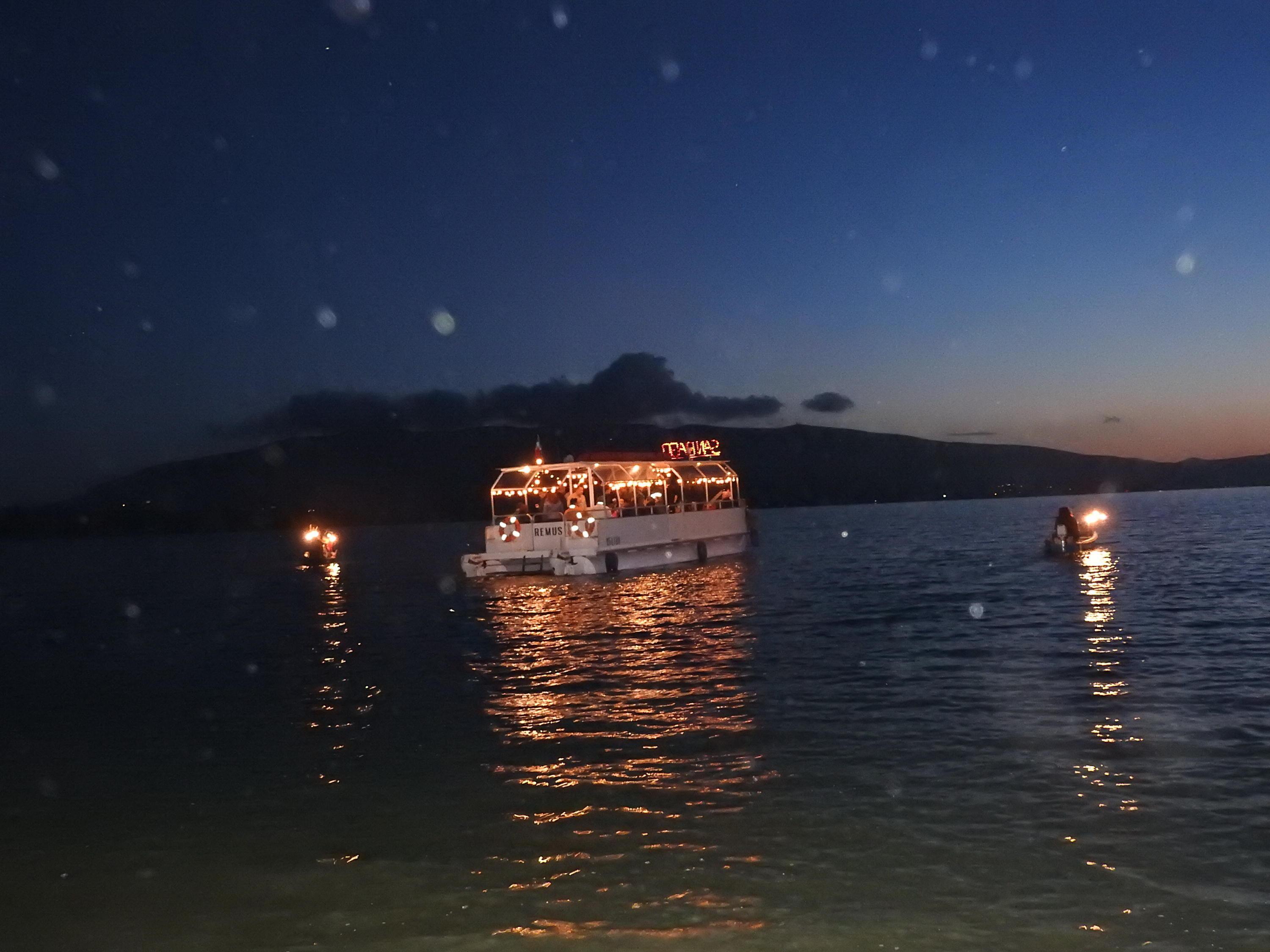 La processione in laguna di San Biagio (foto Russo)