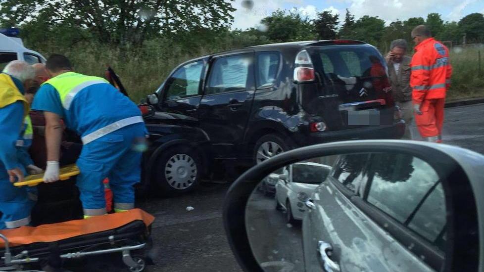 Incidente con un ferito a S. Benedetto