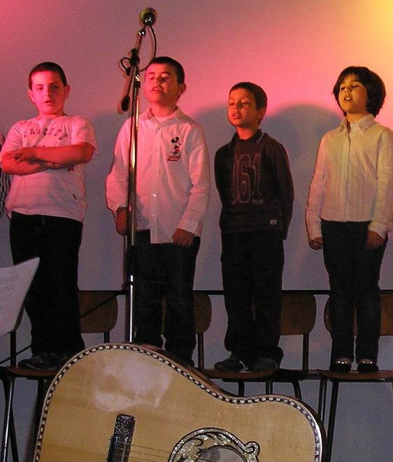 Piccoli cantadores alla “Coccinella d’oro”