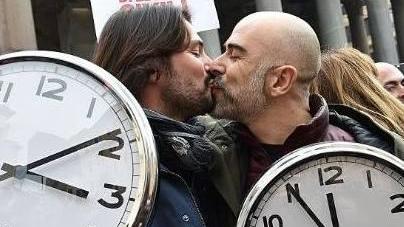 Quella foto pubblicata sul Nyt «Il nostro amore ora esiste»