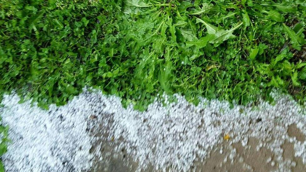 Alto Ferrarese, pioggia e grandine