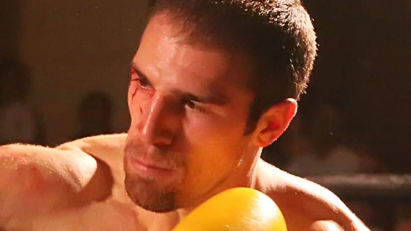 Erik Bondavalli sul ring del Lido Po