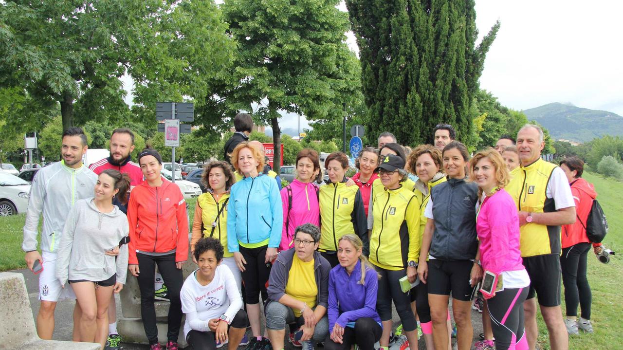 Il gruppo che ha partecipato alla camminata di sabato 14 maggio sulla ciclabile