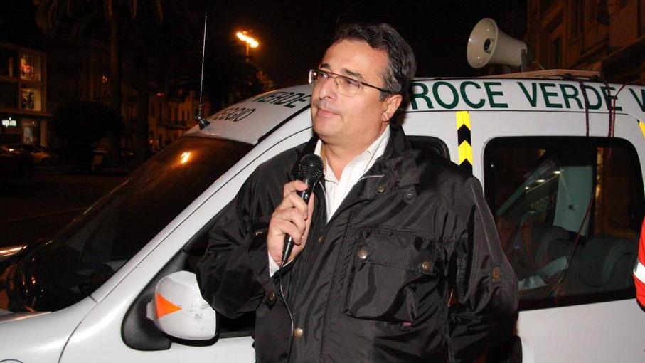 L'ex sindaco Luca Lunardini