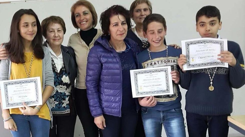 Studenti ai Giochi nazionali di matematica
