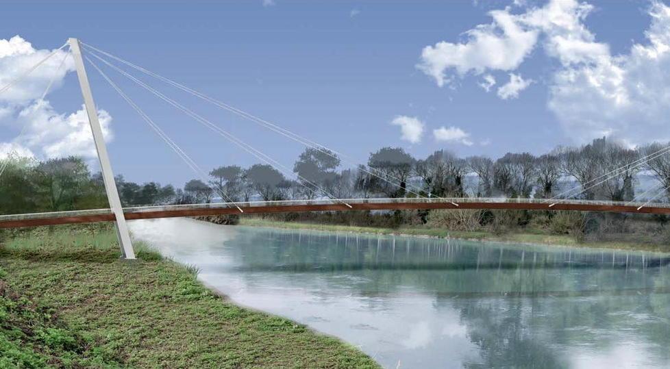 Ponte più ciclopista da Riglione alle Piagge 
