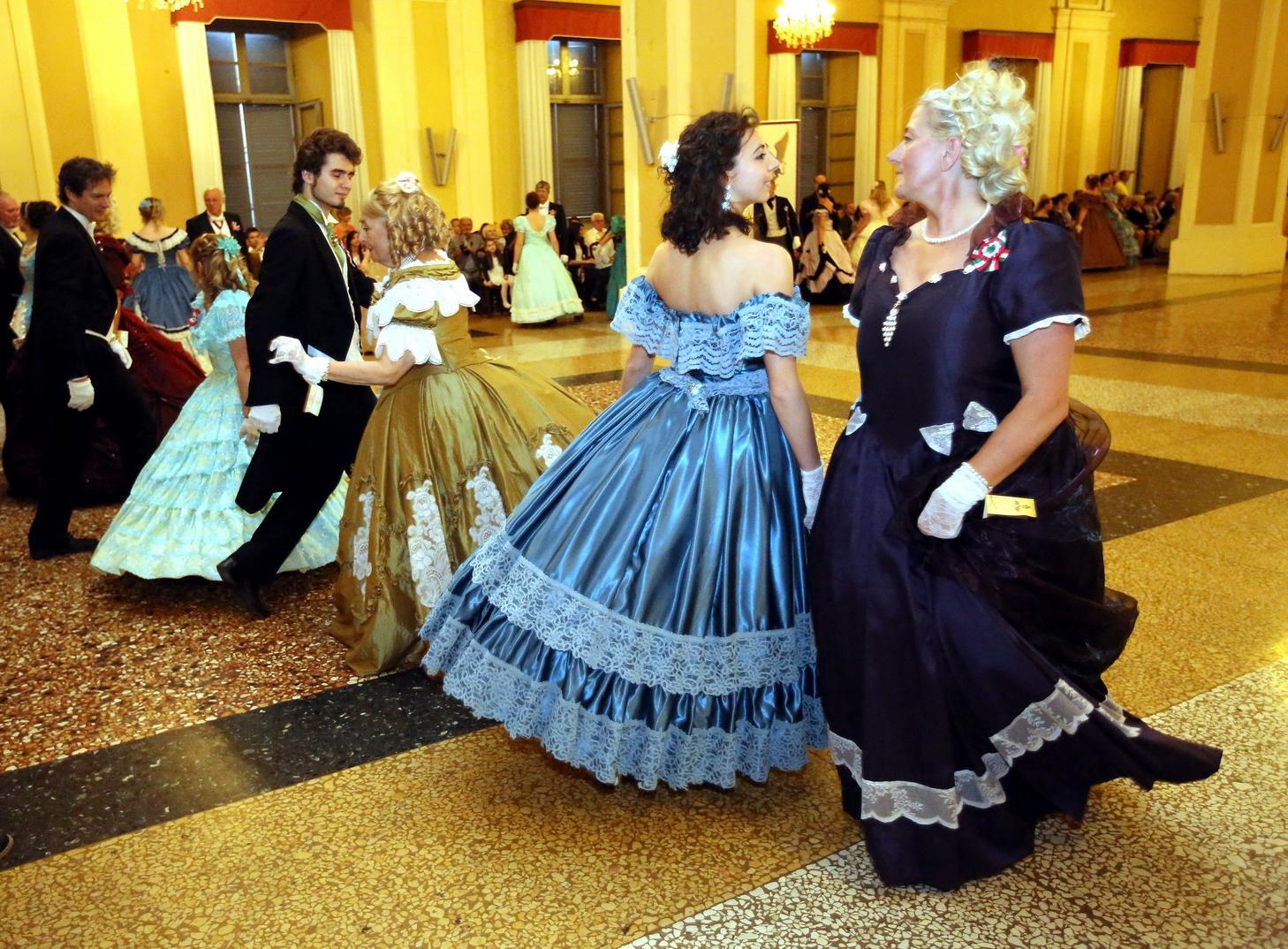 Un momento del "Gran Ballo Risorgimentale" 