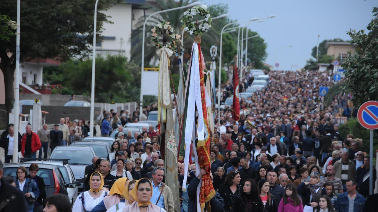 La processione dei Martiri Turritani