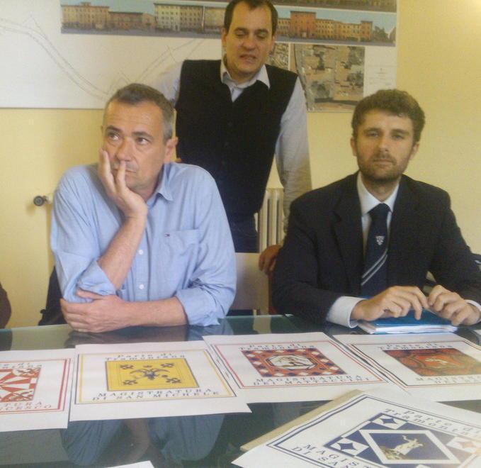 Targhe in ceramica per i quartieri 