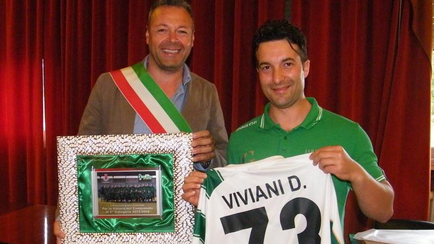 Ricci Goro premiato in Comune