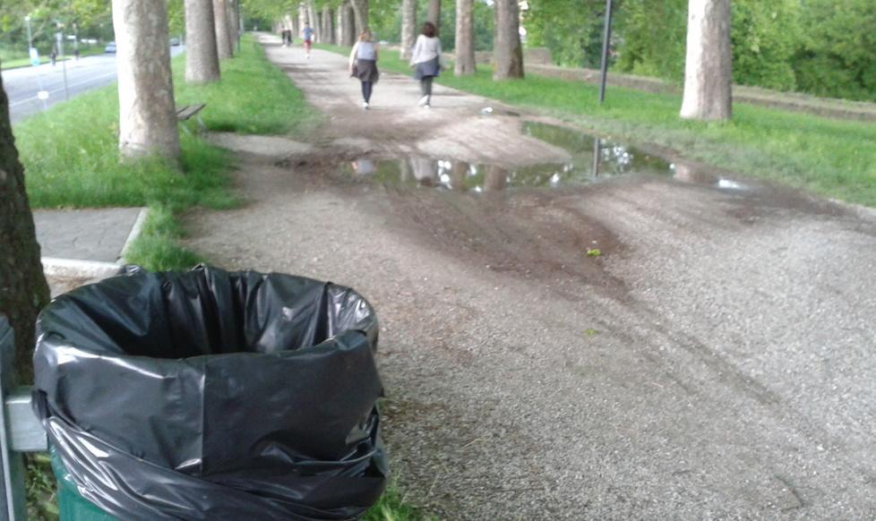 Mura, trovano un coltellaccio e lo consegnano alla polizia