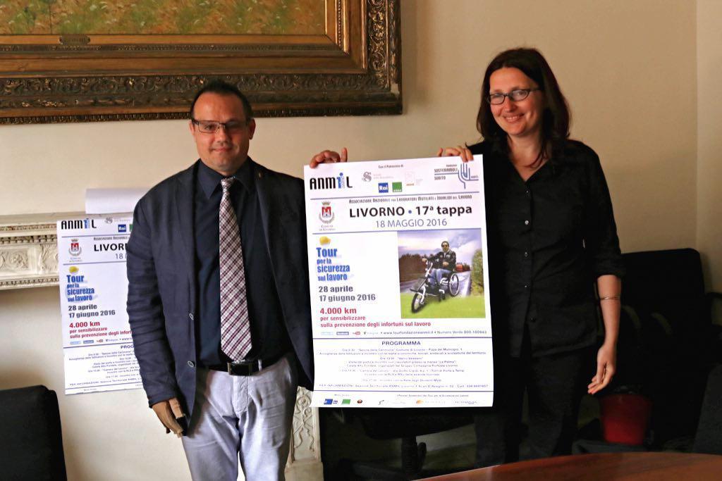 Il tour per la sicurezza sul lavoro fa tappa a Livorno