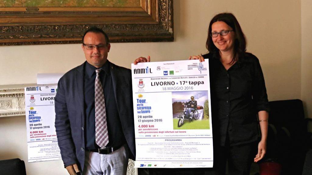 Il tour per la sicurezza sul lavoro fa tappa a Livorno