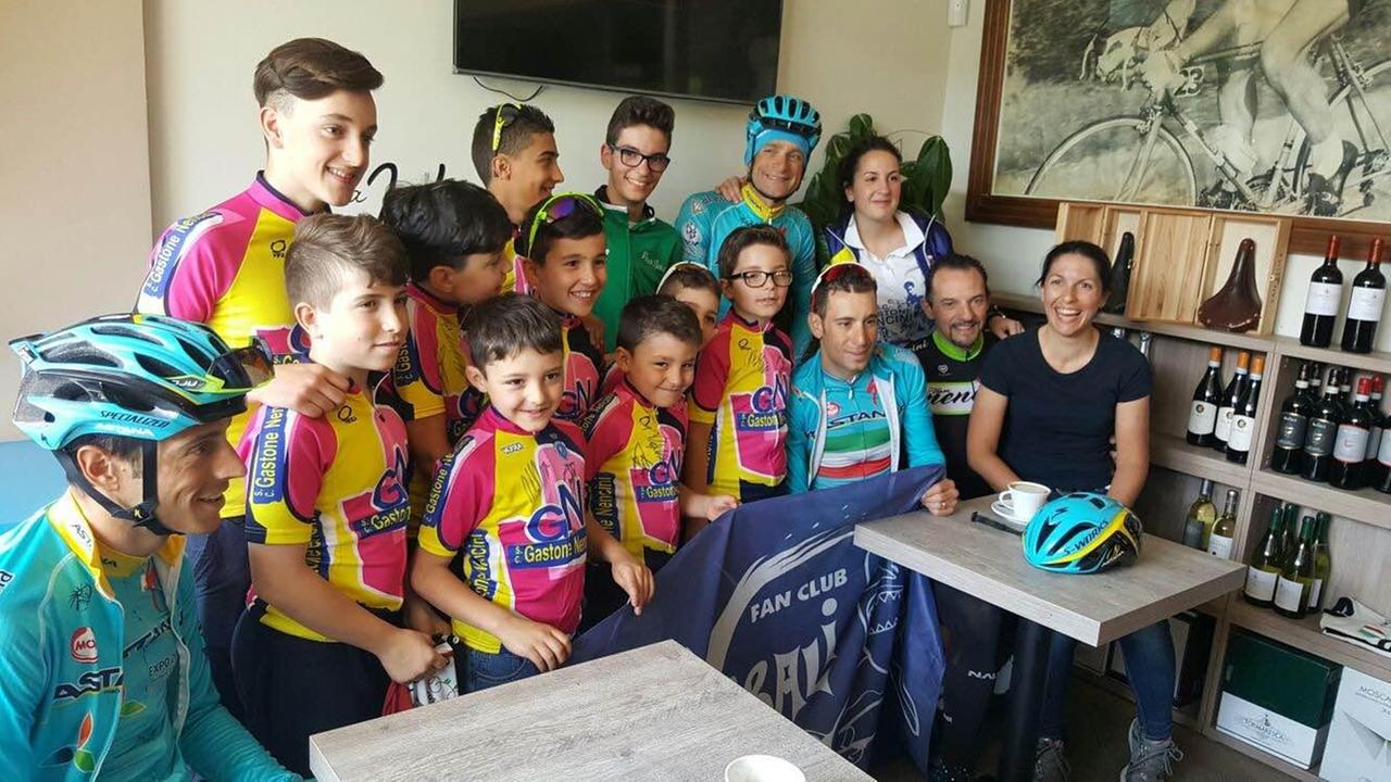 Vincenzo Nibali al Nencini Bike and Bar