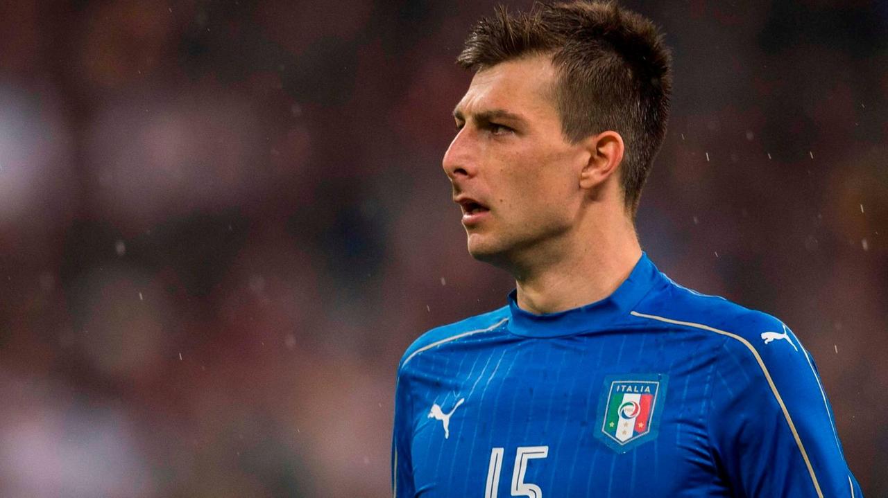 Francesco Acerbi in azzurro