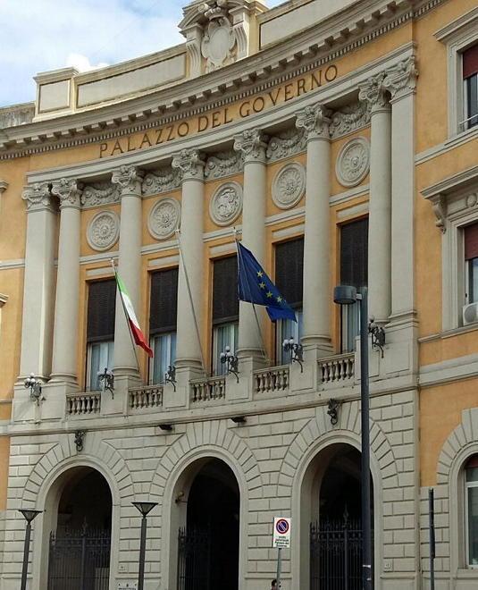Il palazzo prefettizio “liberato” dal cantiere