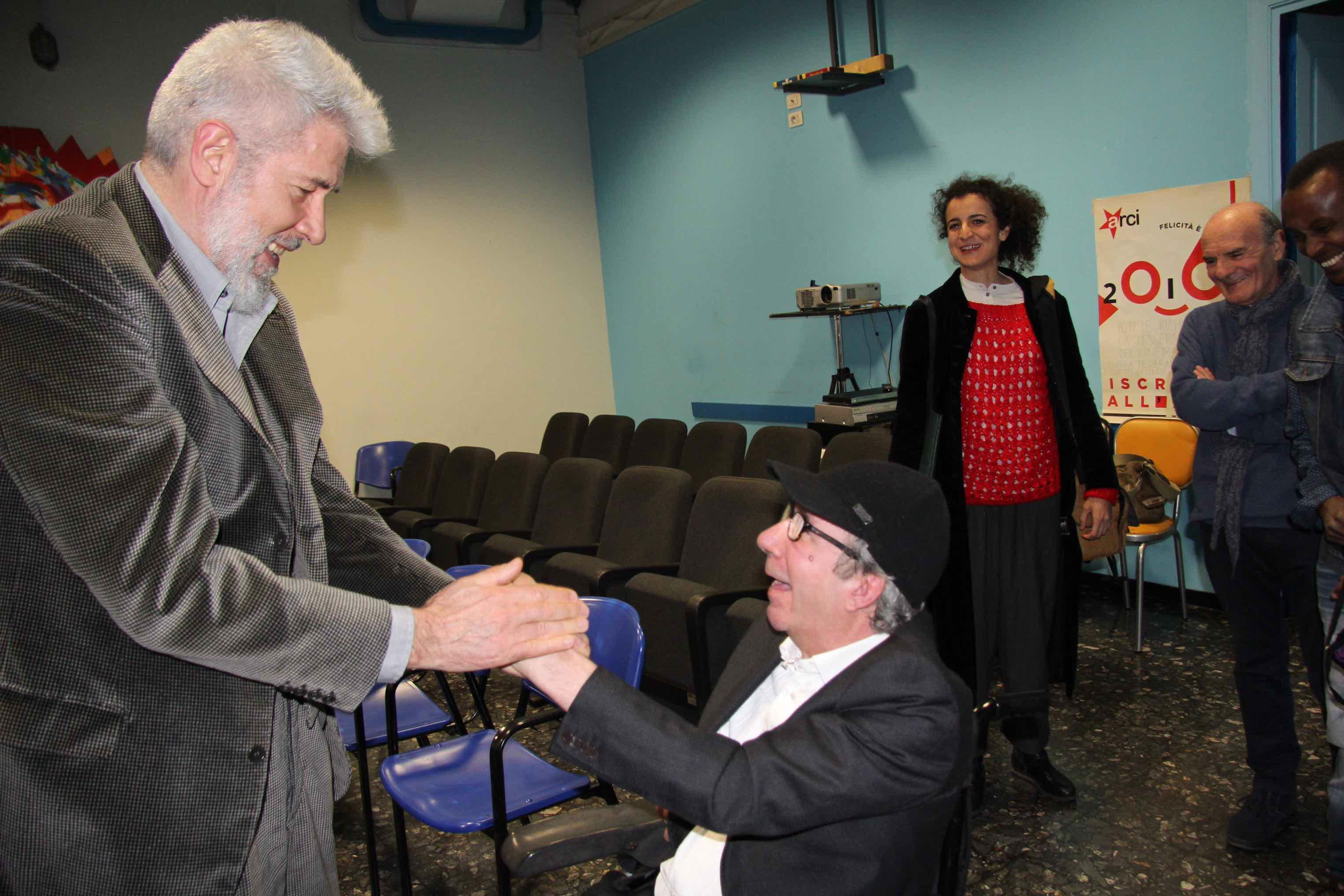 Alessandro Benvenuti con Francesco Nuti