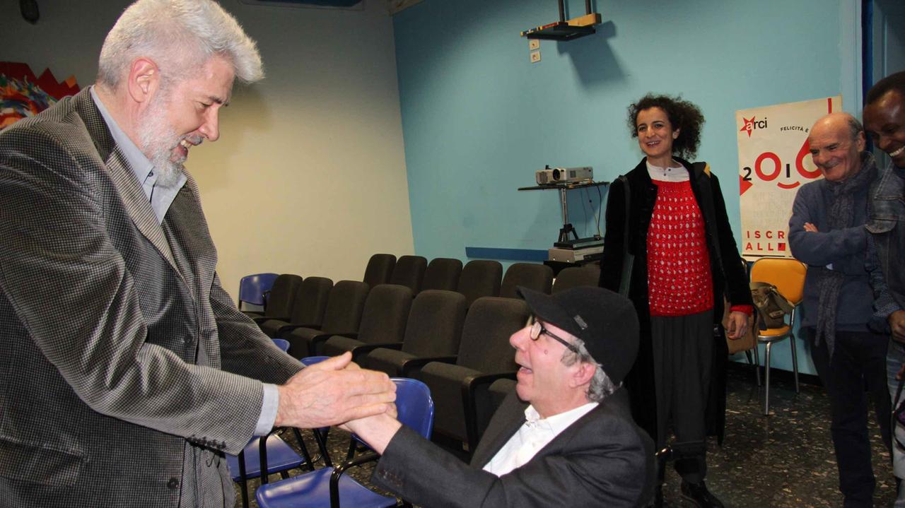 Alessandro Benvenuti con Francesco Nuti