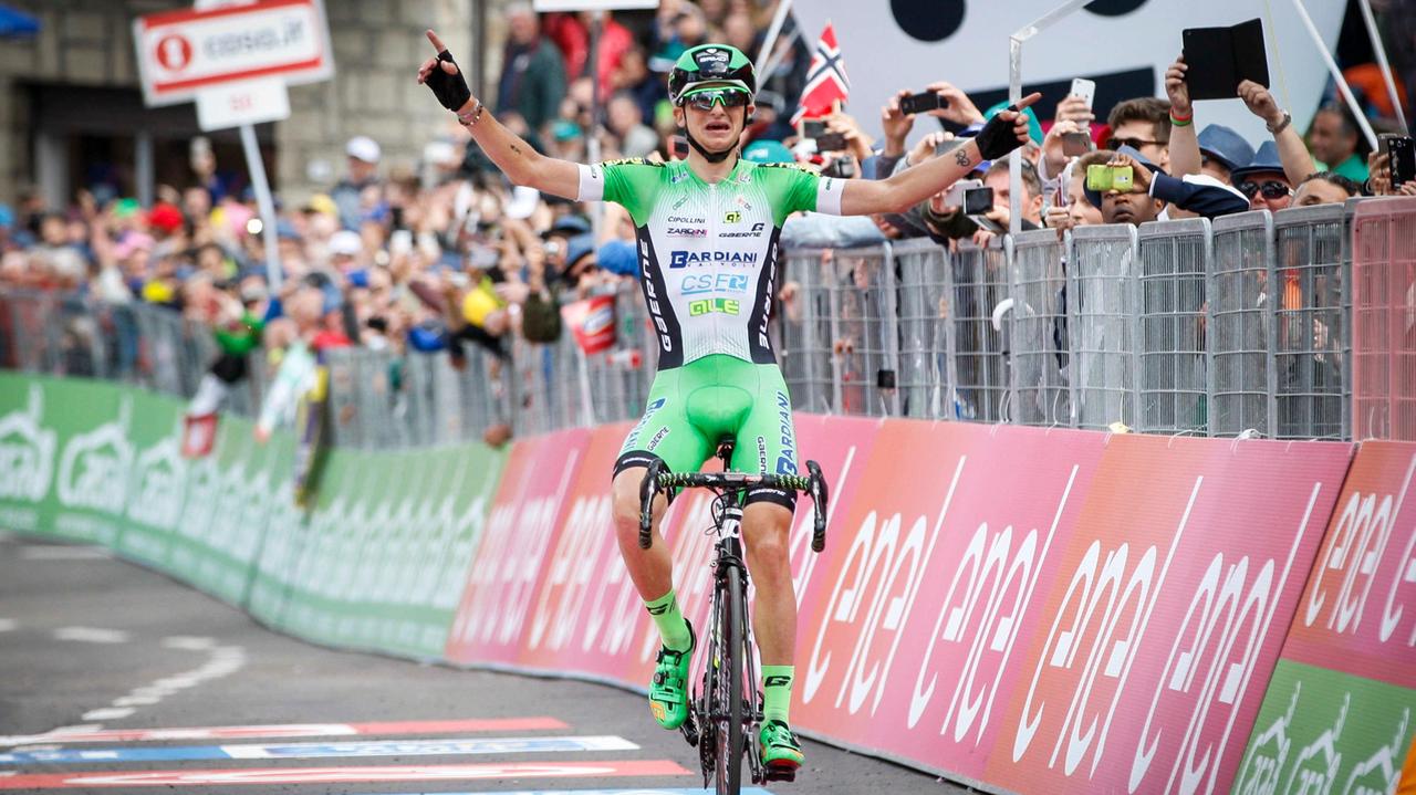 Giro d'Italia: a Sestola vince l'italiano Ciccone e Jungels maglia rosa