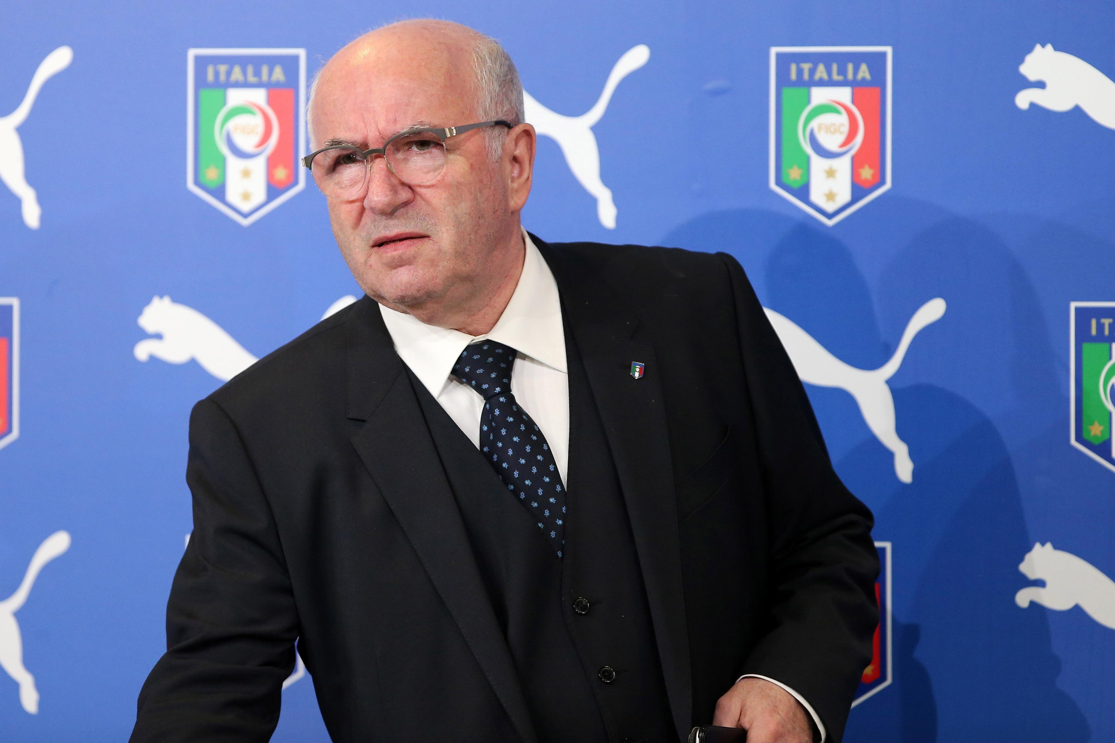 Carlo Tavecchio, presidente della Figc 
