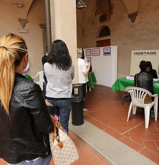 La fiera per cercar lavoro 