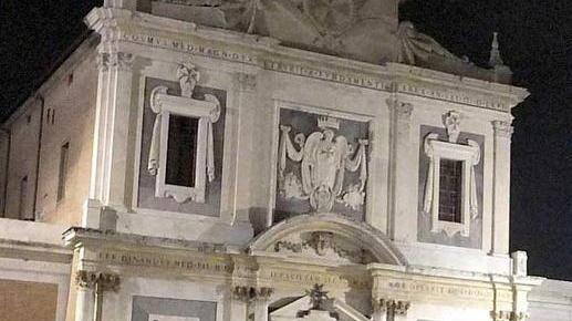 «Sagrato della chiesa come sede notturna della riunione del Ctp»