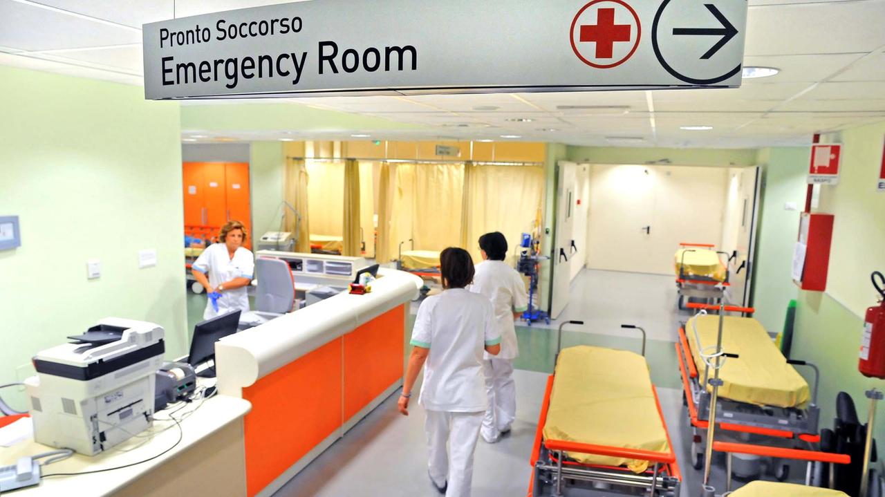 Il Pronto soccorso dell'ospedale San Jacopo (foto Gori)