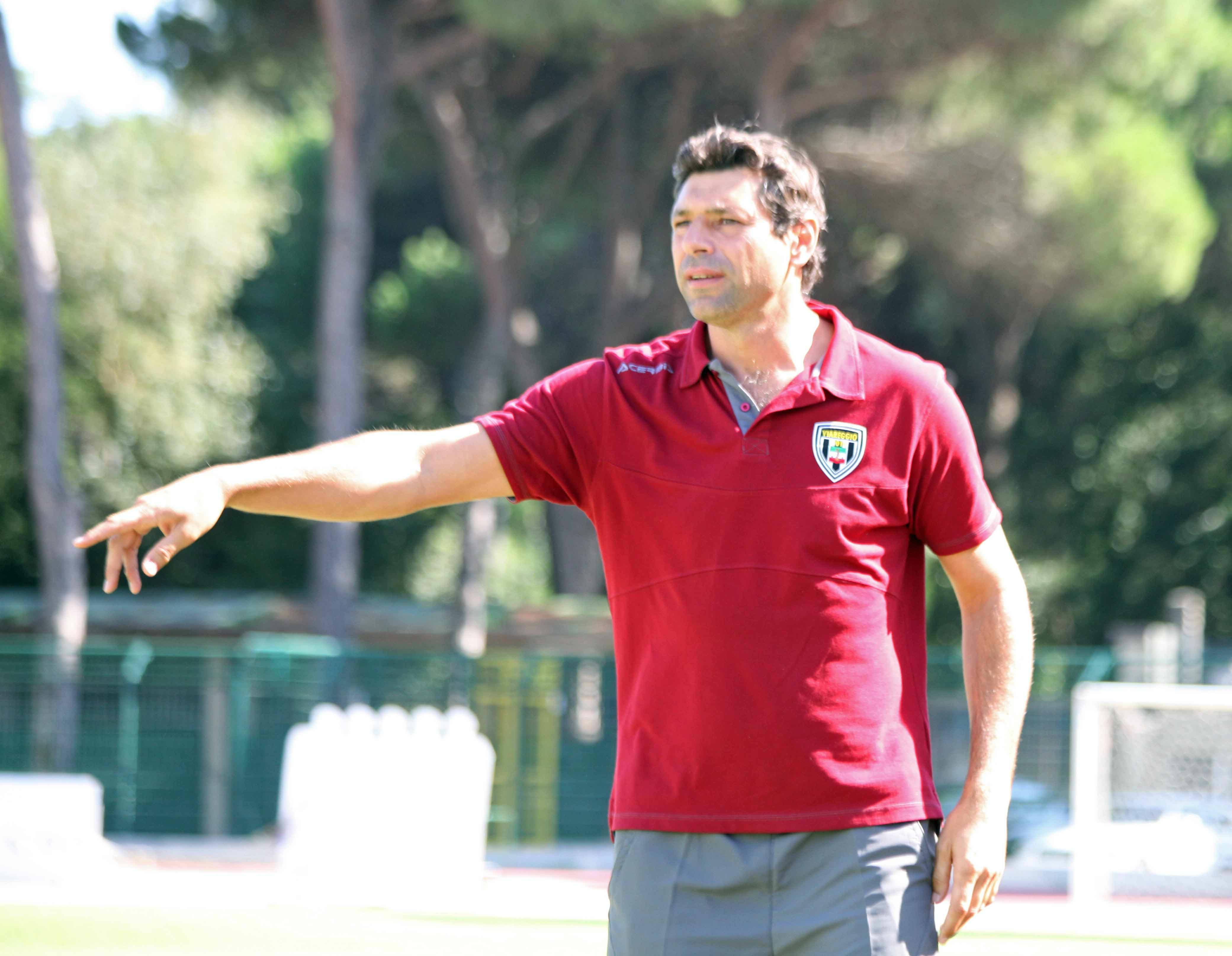 Alessandro Pierini, tecnico del Viareggio per la stagione 2015/2016