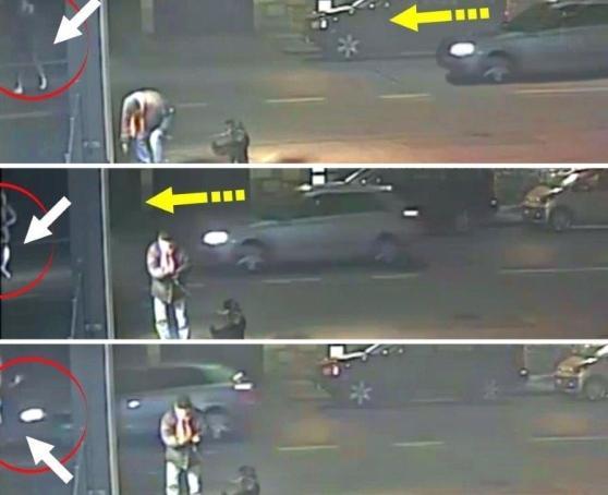 I fotogrammi del video dell'incidente in via Valentini