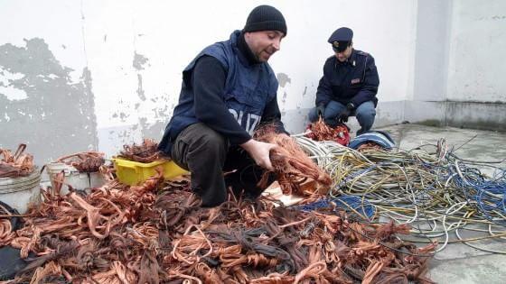 Maxi furto di rame: il tilt la linea ferroviaria Chilivani–Porto Torres
