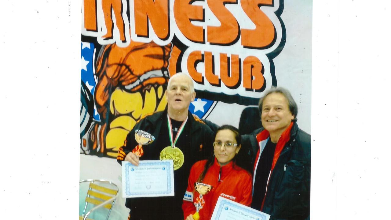 Da sinistra: Elvio Malpelo, Barbara Vitale e Moreno Ceccarelli della Palestra Vis Maior